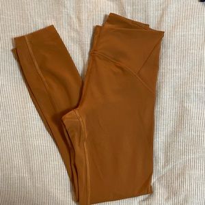 Lululemon Instill High-Rise Tight 25" (Copper Brown)